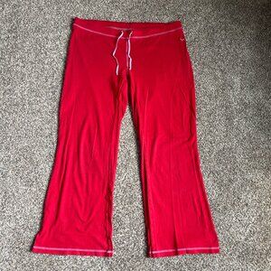PINK Victoria's Secret Red Pajama Pants